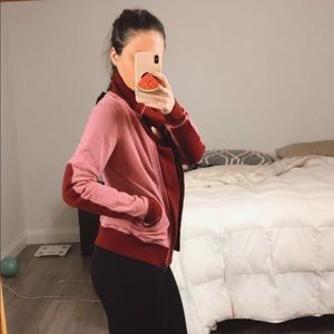 Lululemon Rare Slalom Jacket, Pink & Wine Color 2